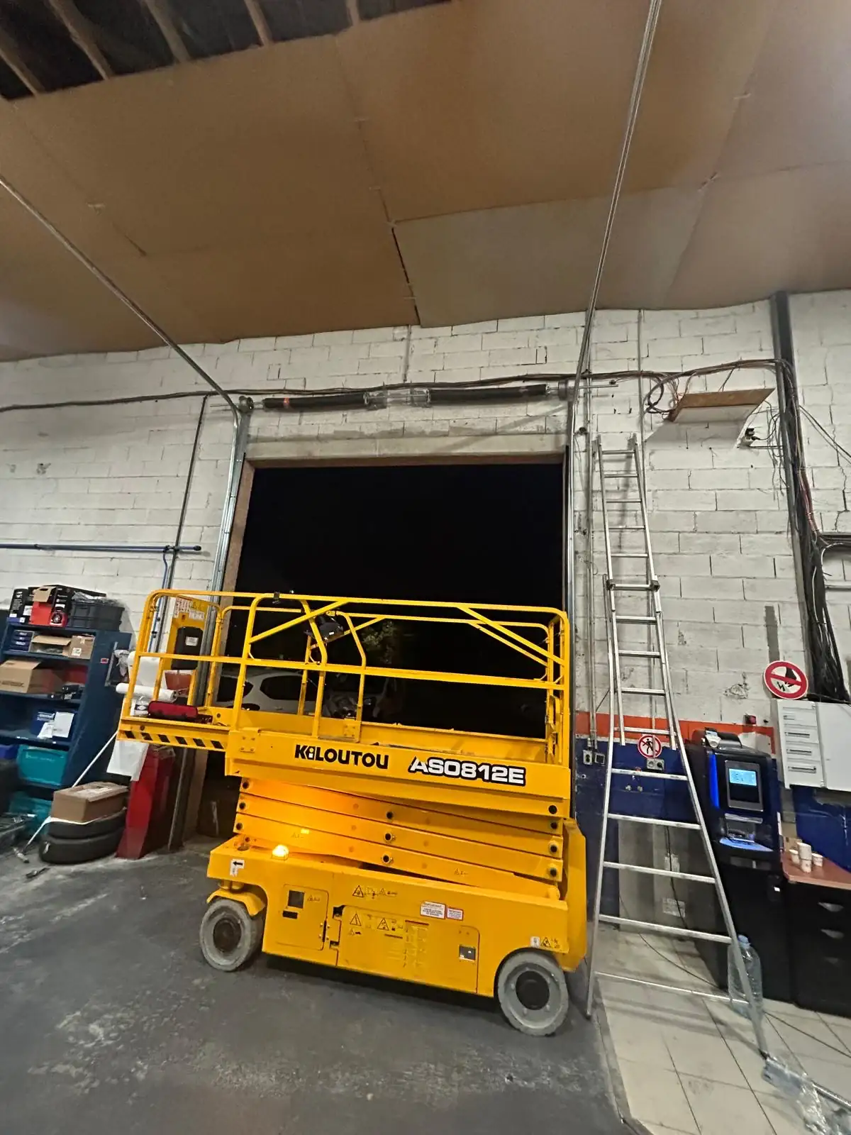 Installation porte sectionnelle à Montpellier